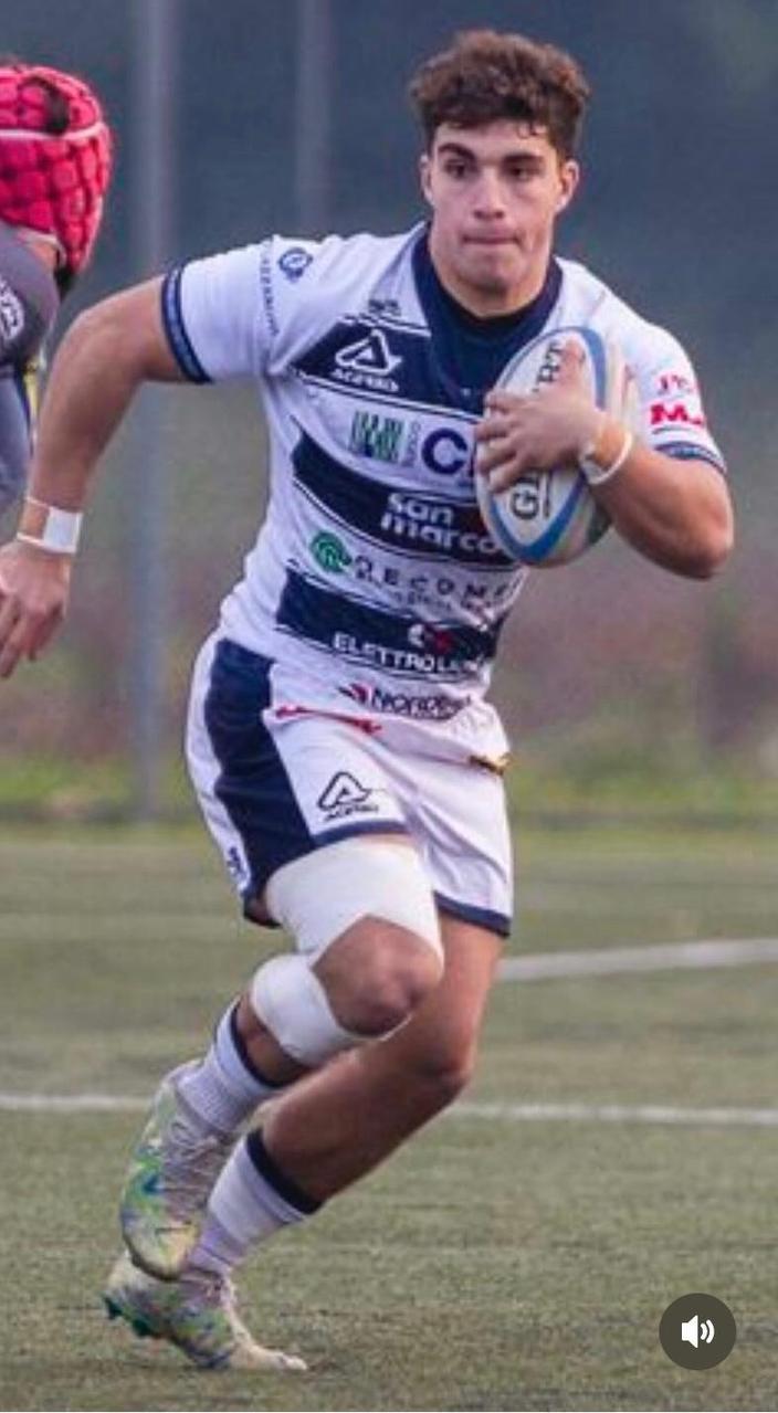 Rugby. Il 21enne lidese Marco Checchi debutta in Serie A con il ...