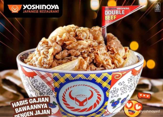 Yoshinoya tingkatkan inovasi konsep restoran dan menu