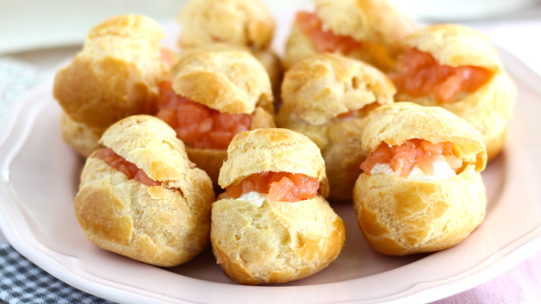 Want to impress this season? These gourmet mini choux are elegant ...