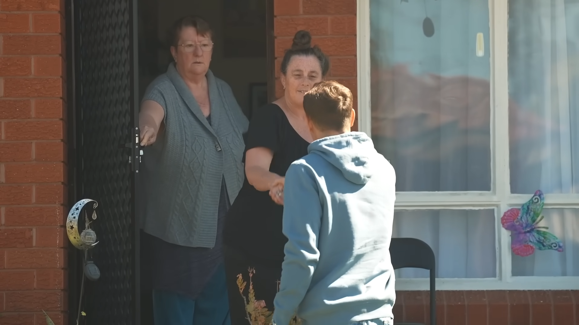 A simple door knock became a life-changing visit