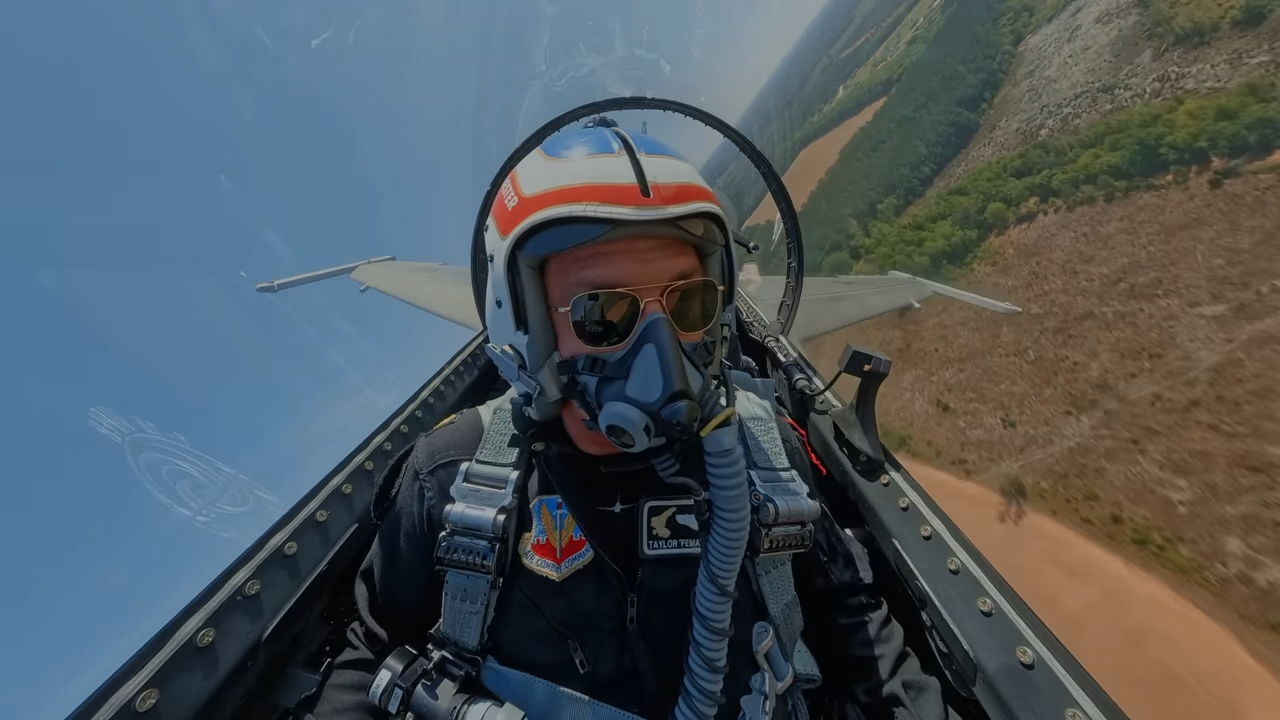 Watch the most intense F-16 ride captured up close