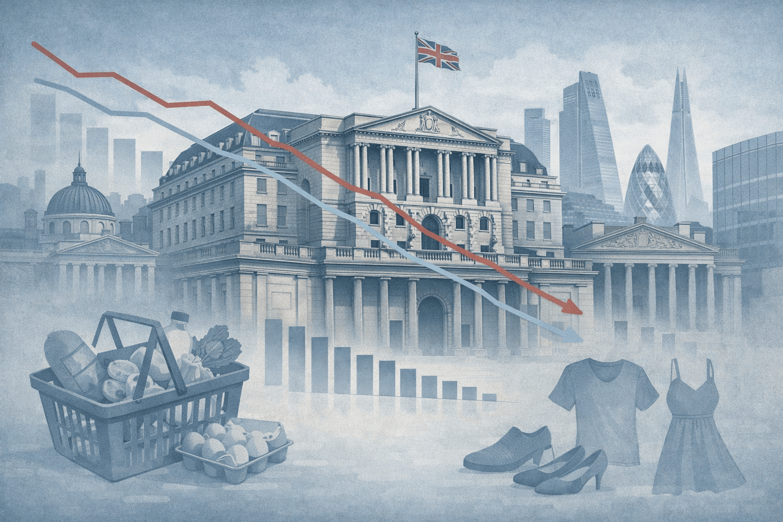UK inflation falls sharply in November, clearing path for possible rate cut<br><br>