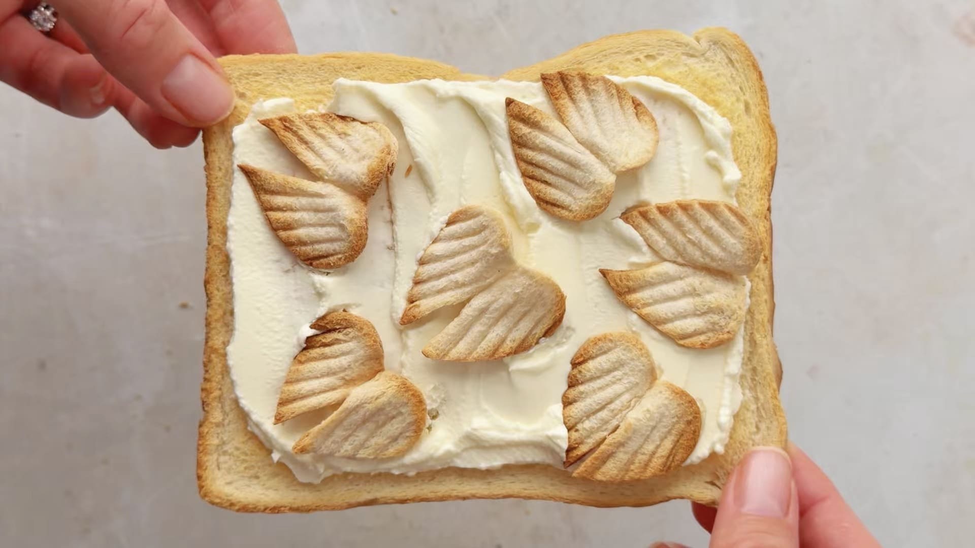 Angel wing toast
