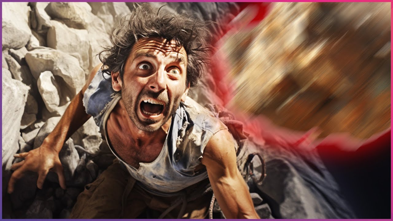 Near-death emergency: Falling boulder hits rock climber in the head ...
