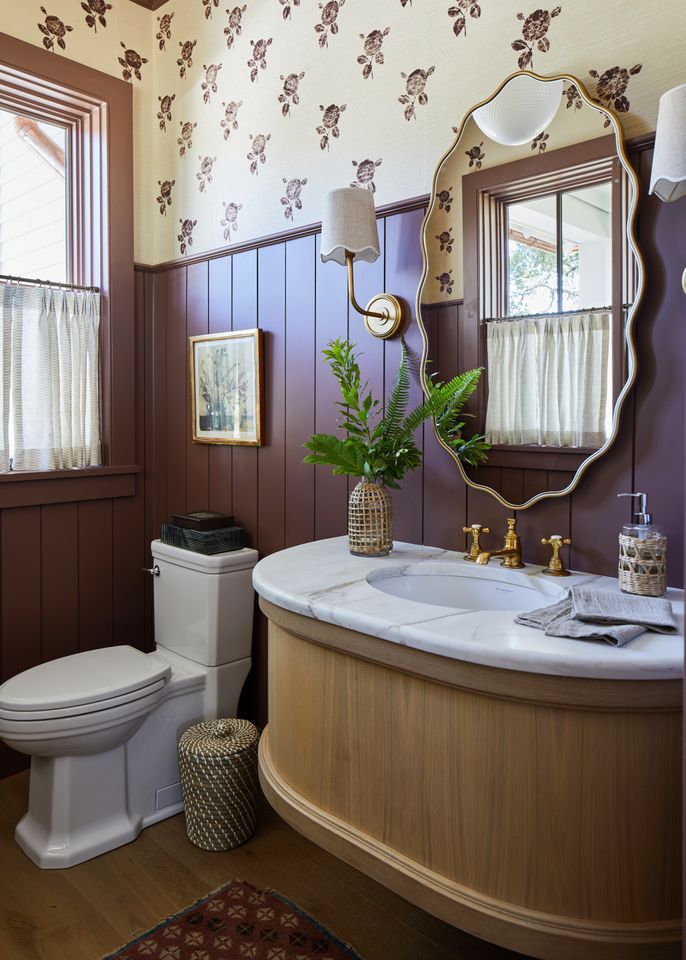 Idea House 2024 powder bath color corrected