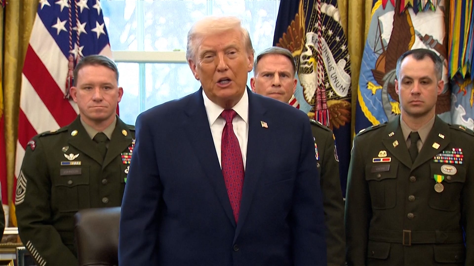 What time will president trumps speech be tonight