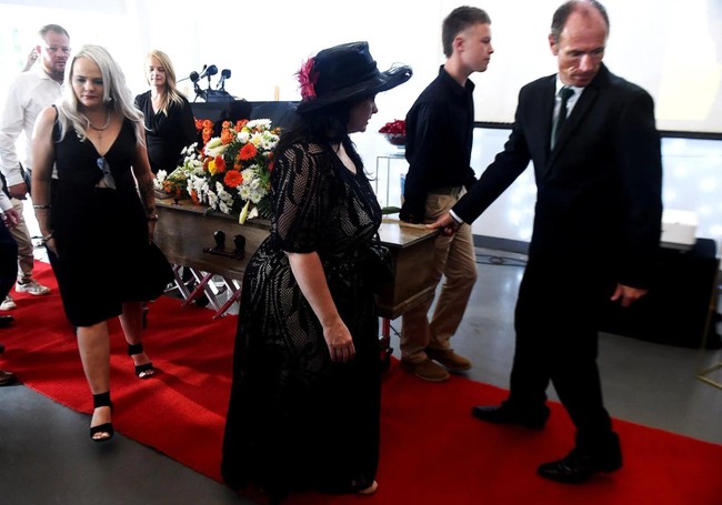 In pictures: Tears and tributes as slain Madlanga Commission witness is ...