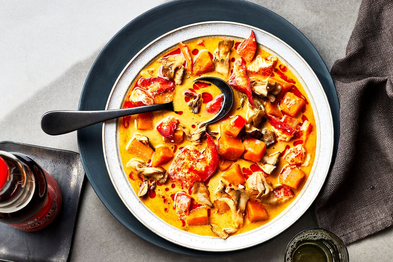 Green Curry Lobster Stew