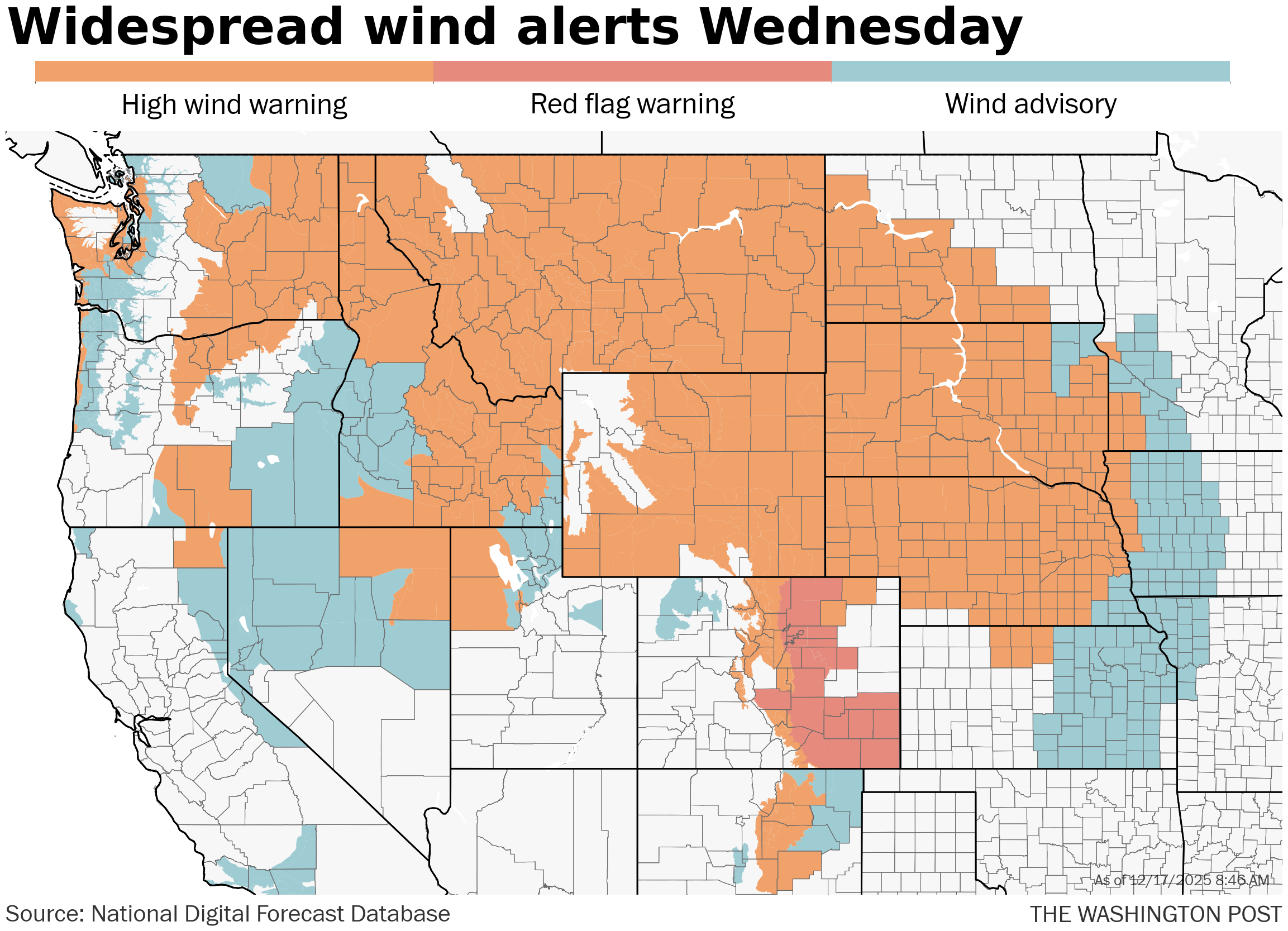 Hundreds of thousands are without power as damaging winds hit Northwest