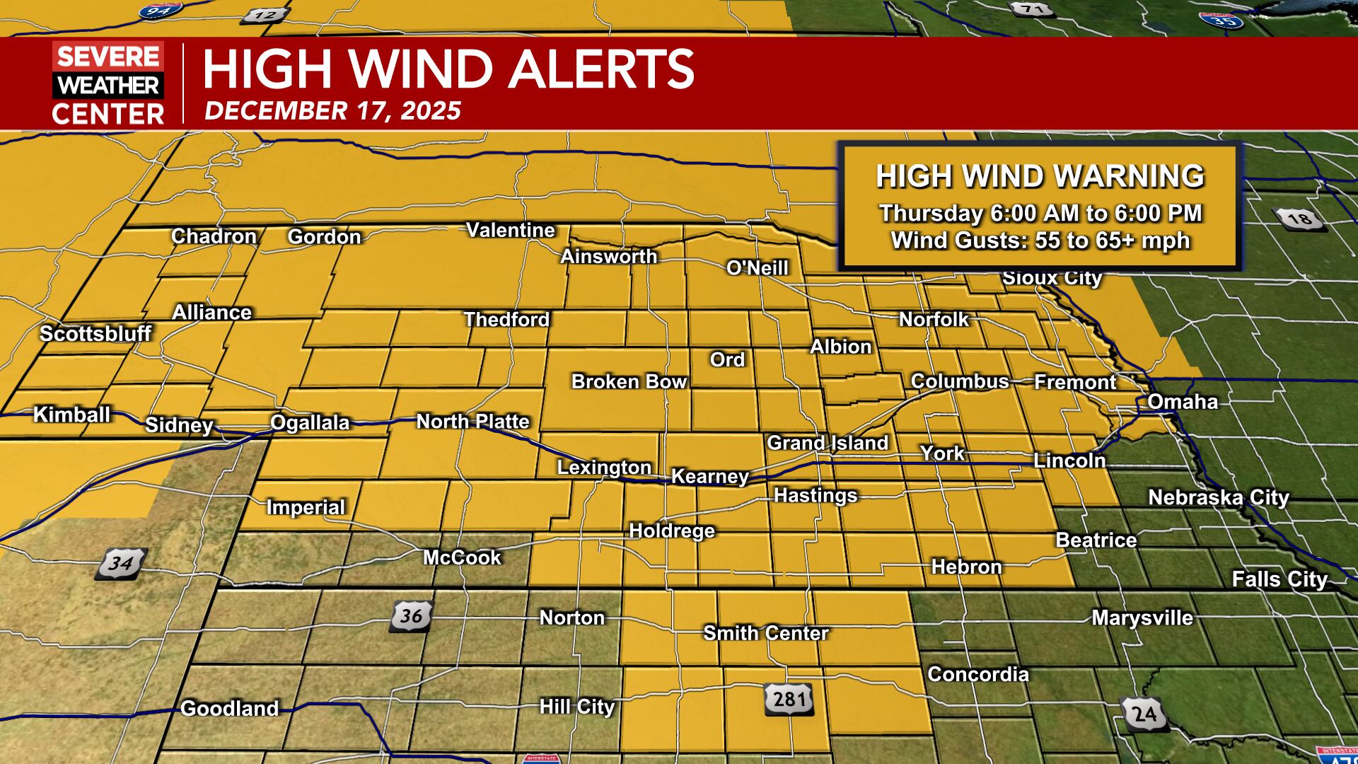 Mild and windy today with some showers possible late; Weather Alert Day ...
