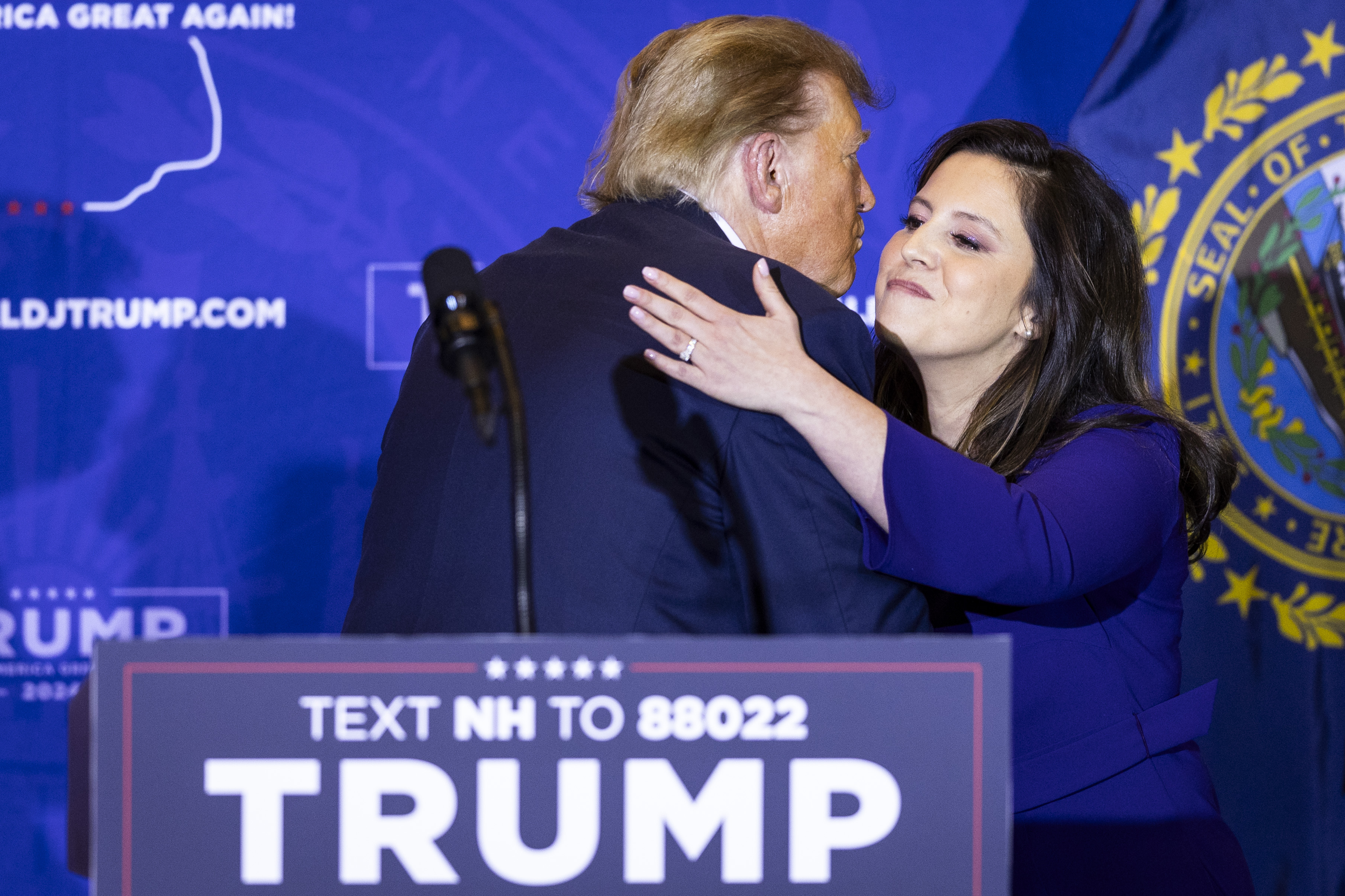 Trump’s one-way loyalty comes for Elise Stefanik<br>