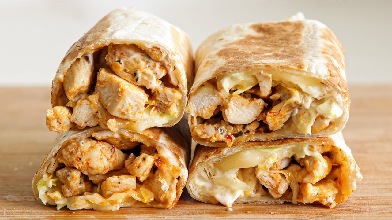 This easy chicken wrap is the ultimate cold-weather meal
