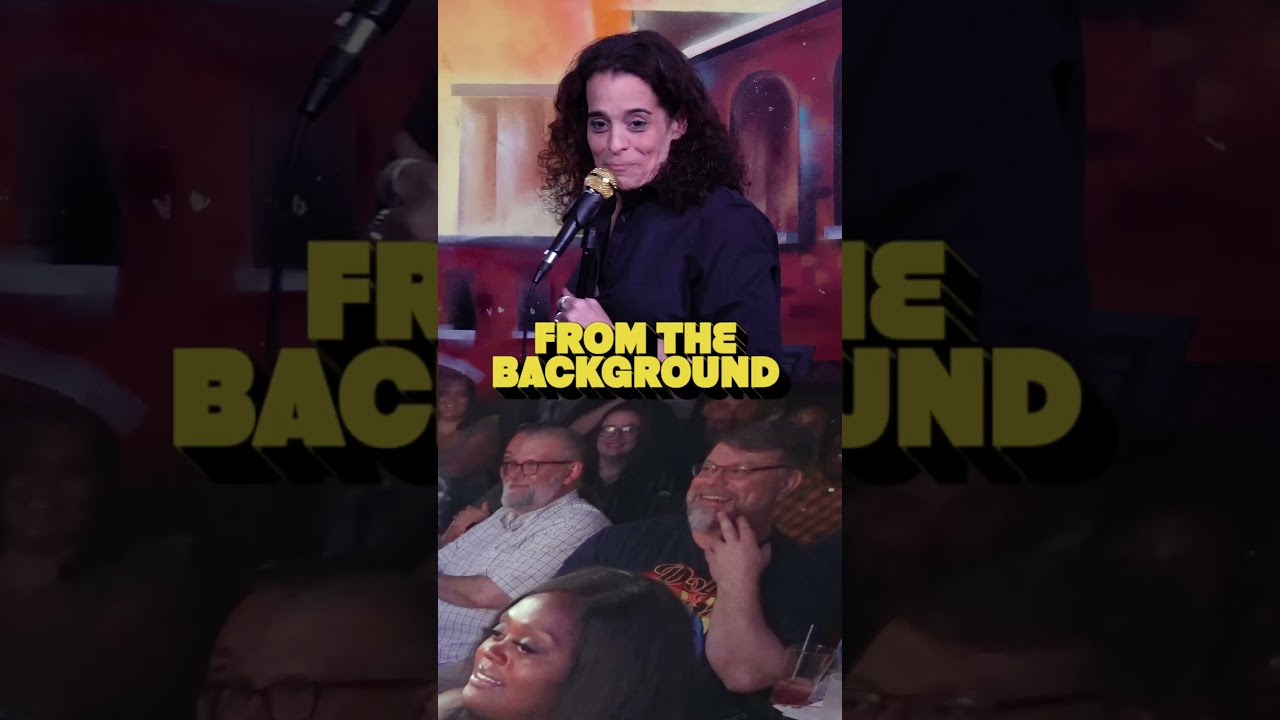 Watch a stand-up comedian handle a fan on mushrooms