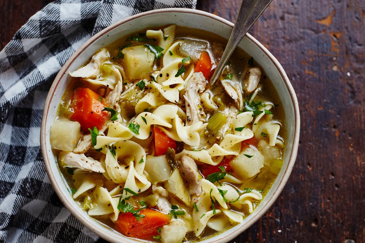 slow cooker chicken soup