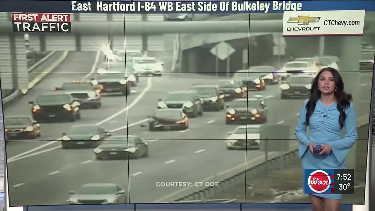 I-84 west in East Hartford reopens following crash closure