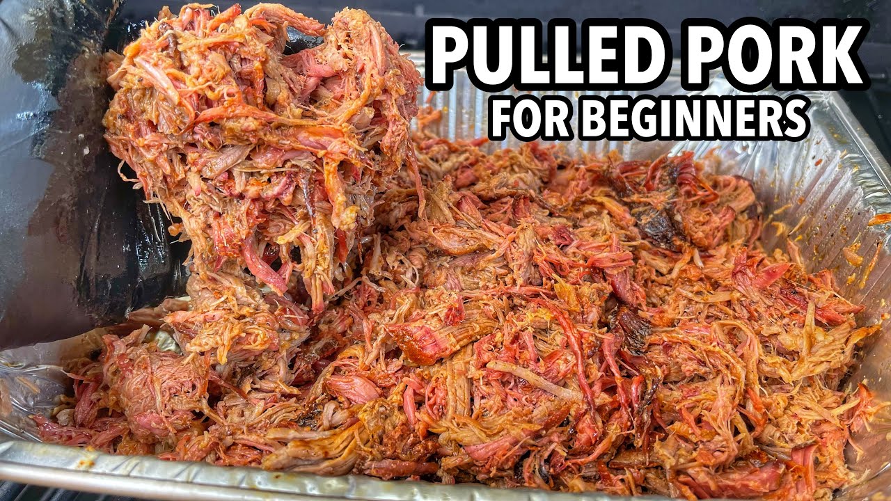 Easy smoked pulled pork anyone can make