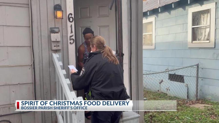 BPSO deputies get into the 'Spirit of Christmas' annual food giveaway