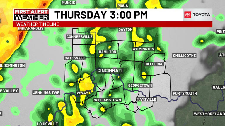 First Alert Weather Days: Storms bring rain and gusty winds Thursday