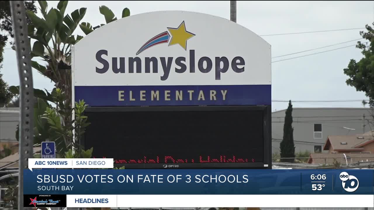 South Bay Union School District considers closing two more elementary ...