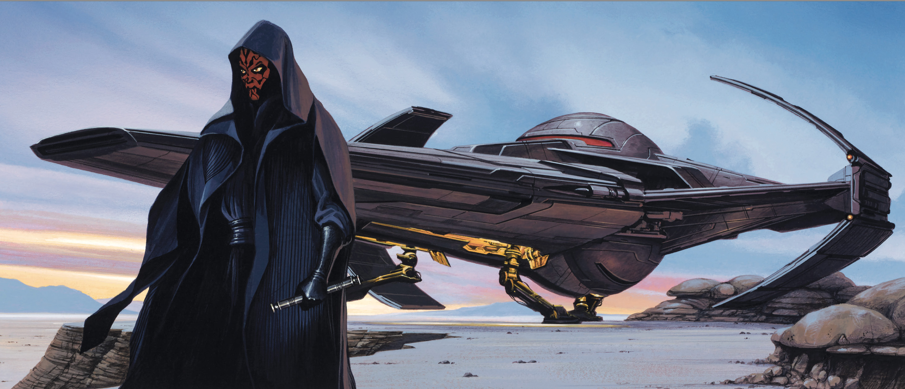 A striking payoff: Never-before-seen concept art from The Force Awakens ...