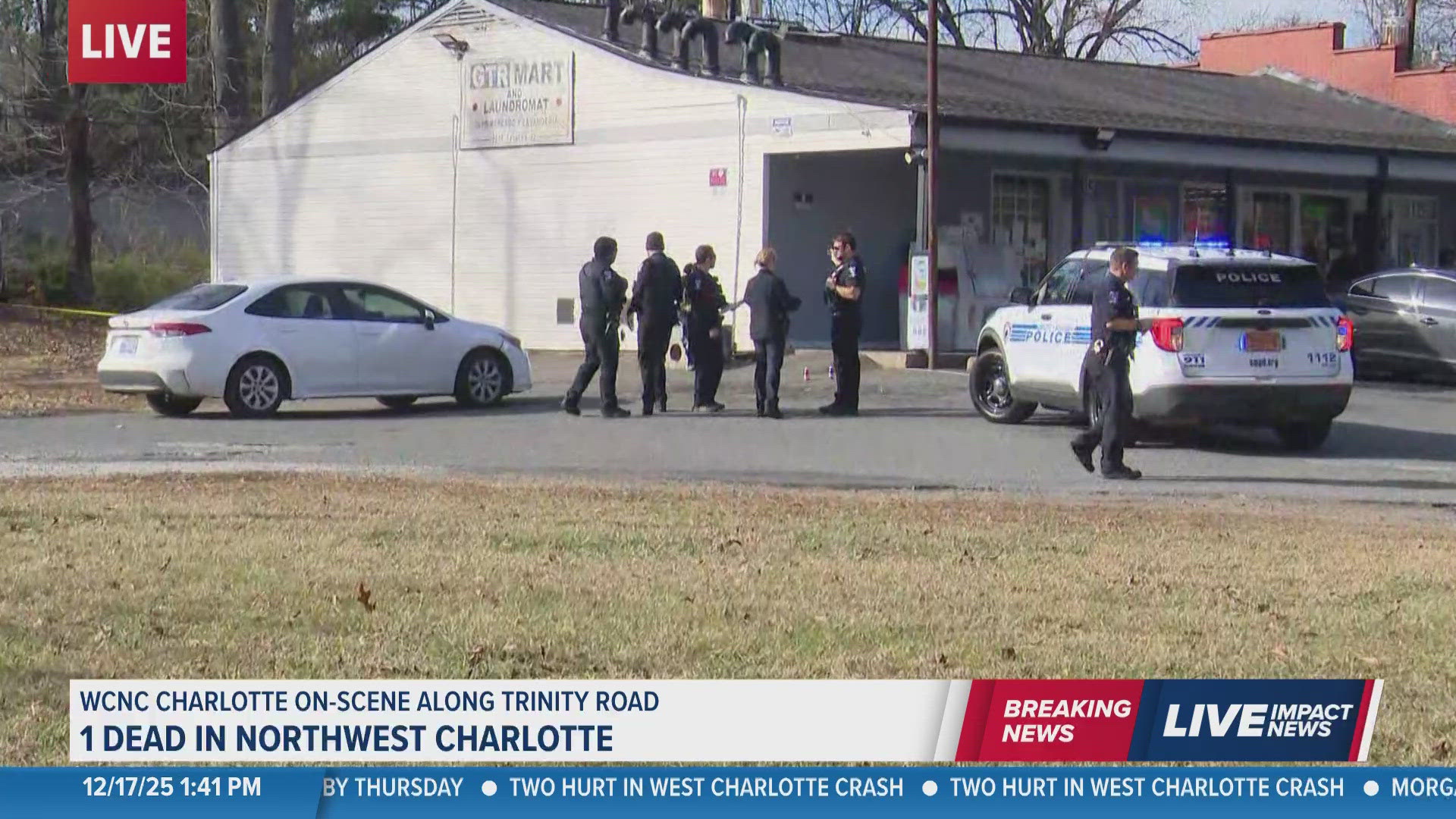 1 person killed in northwest Charlotte, Medic says