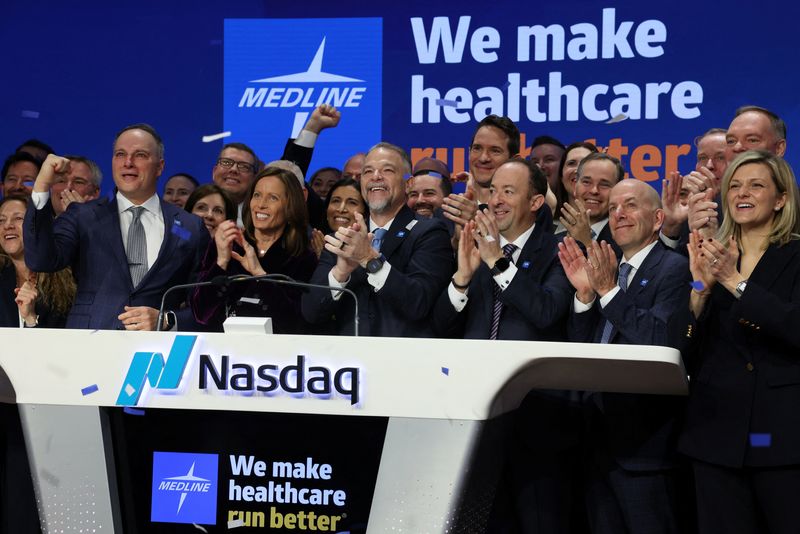 Medline rises in NASDAQ debut, tops 2025 IPOs with $46 billion valuation<br><br>