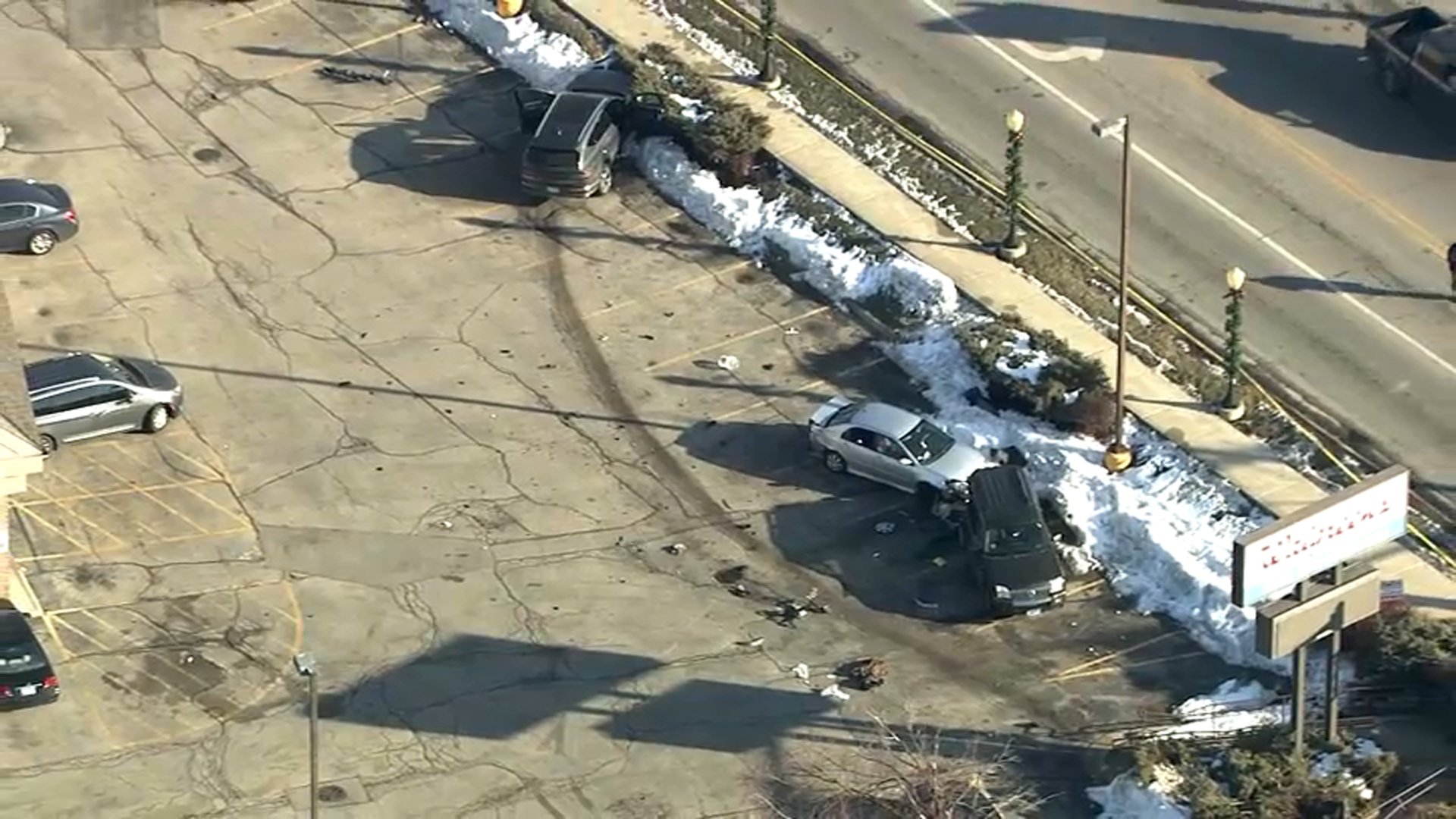 Pedestrian killed after driver crashes into multiple vehicles in west ...