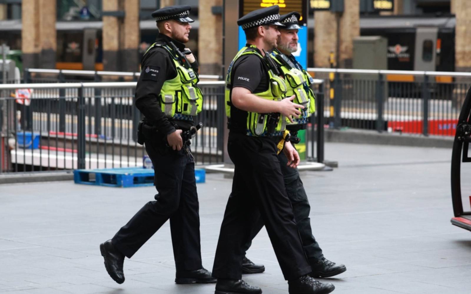 UK police arrest two people for alleged 'intifada' chants
