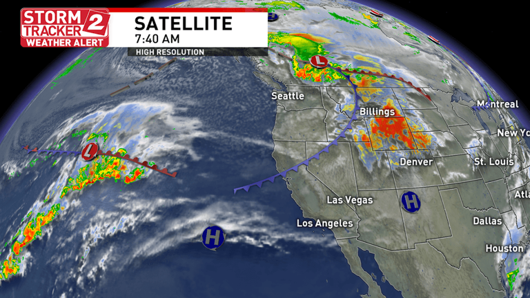 Atmospheric river takes aim as the cleanup begins from Wednesday's wind ...