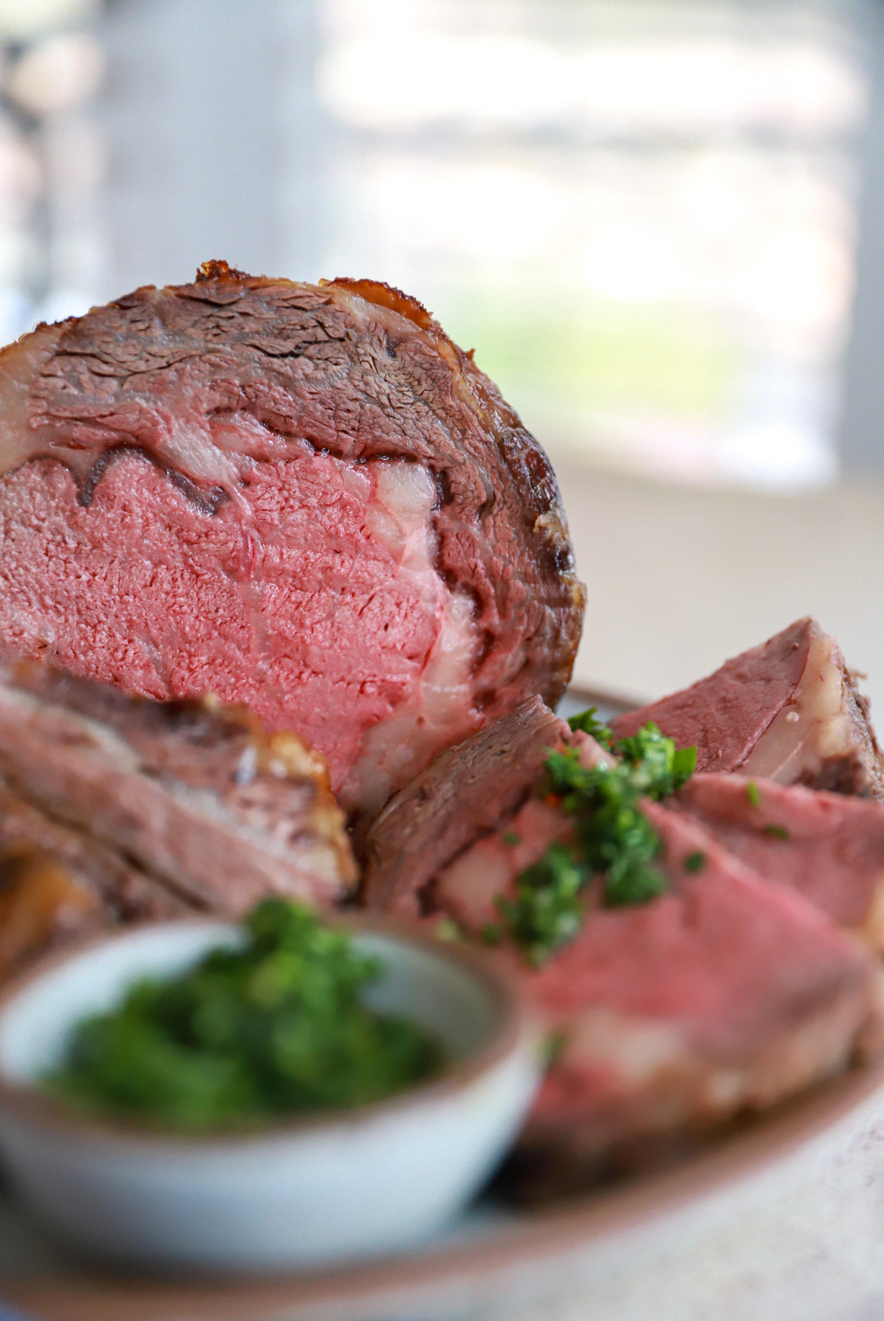 Holiday prime rib made super simple and delicious