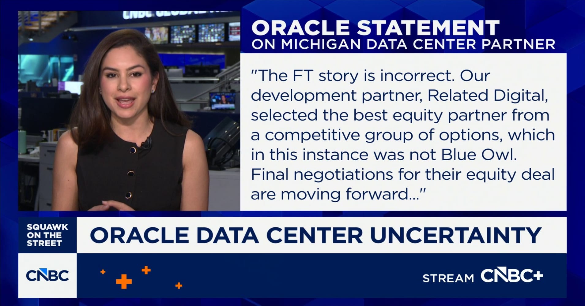 Blue Owl decided not to pursue Oracle’s $10 billion Michigan data ...