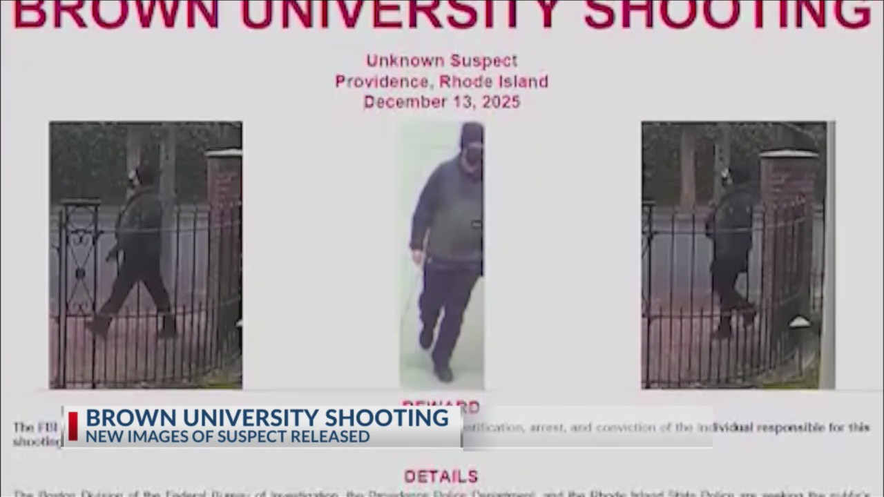 Search continues for Brown University shooting suspect