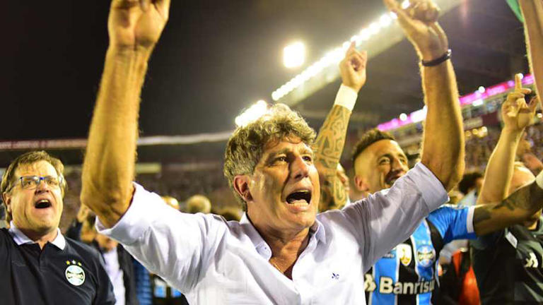 Renato Gaúcho anotou o gol do título mundial de 1983 | Amilcar Orfali/GettyImages