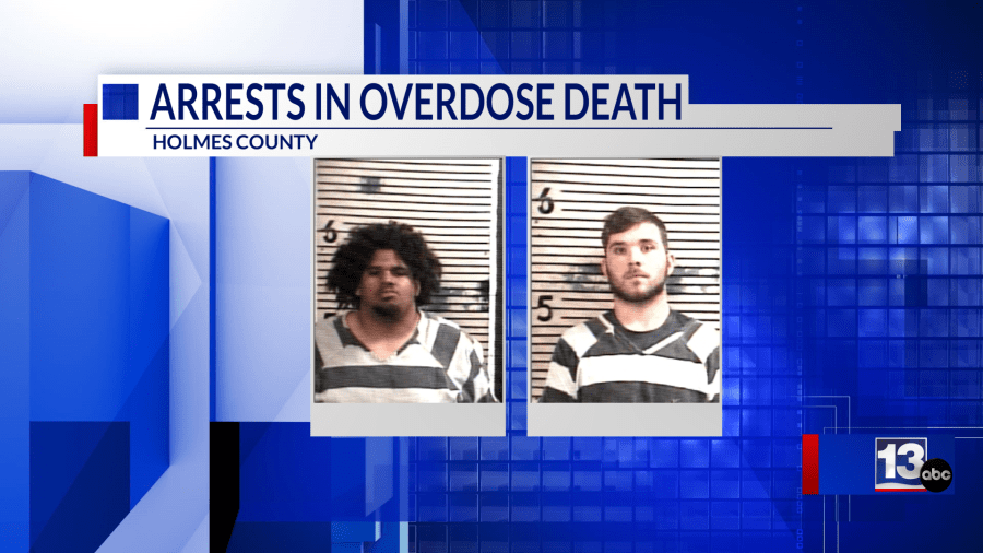 2 arrested in connection with Holmes County fentanyl overdose death