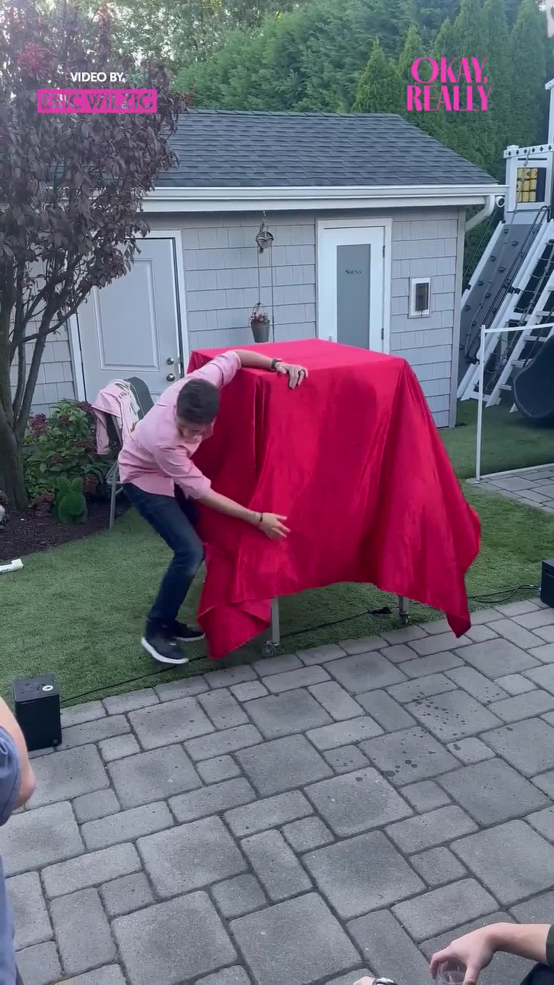 Most magical gender reveal by magician
