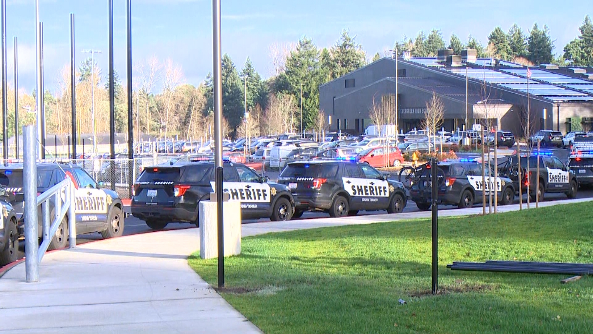 Breaking: Two guns recovered after Evergreen High School goes into lockdown