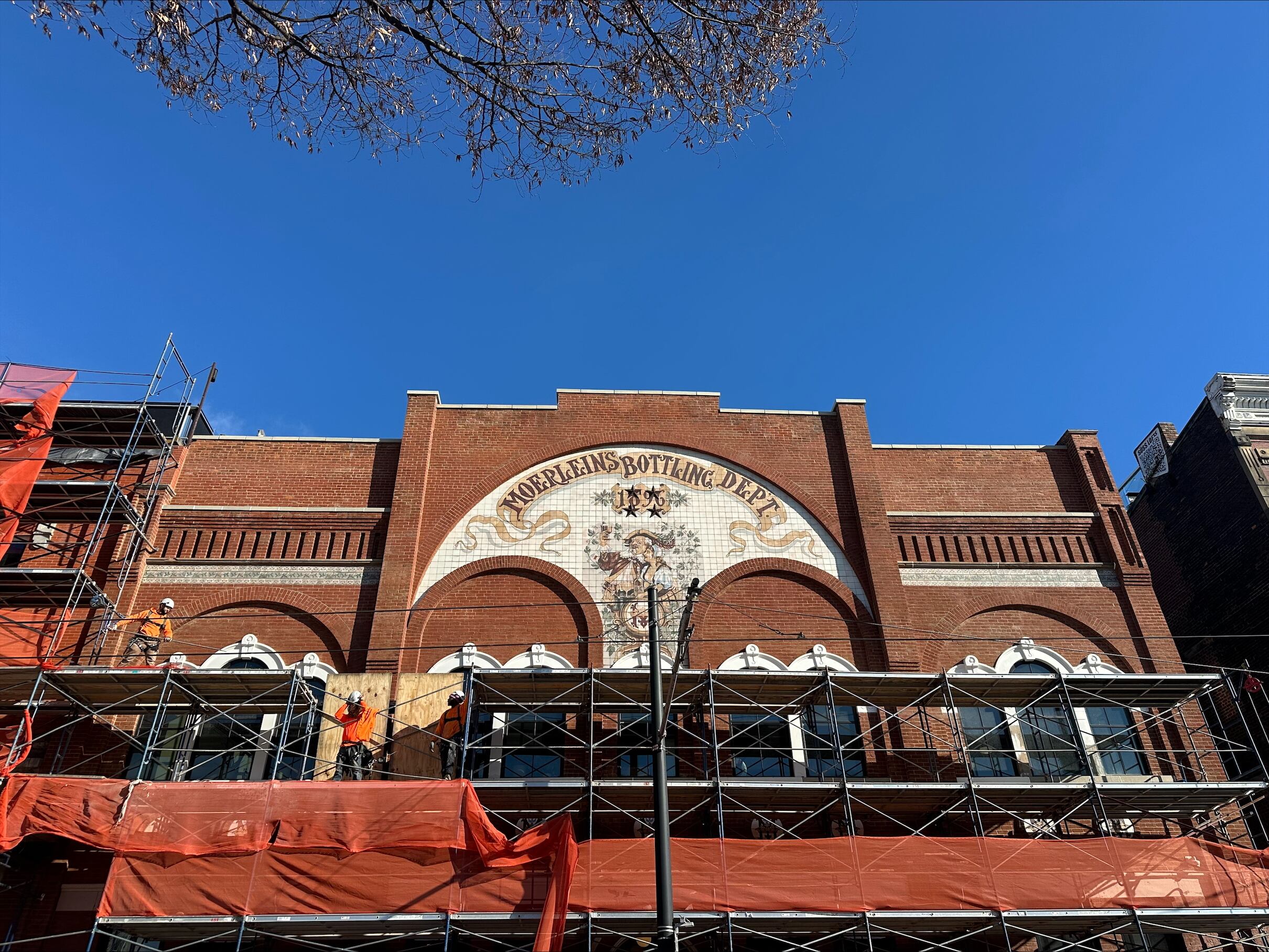 Century-old mosaic discovered during Rhinegeist building renovations