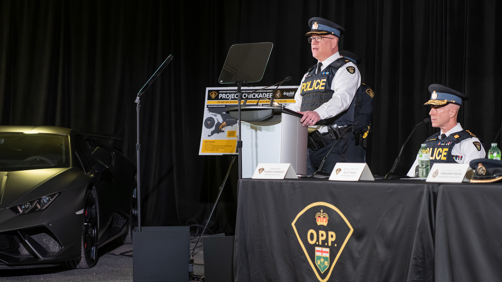 OPP say 20 people arrested in auto theft network