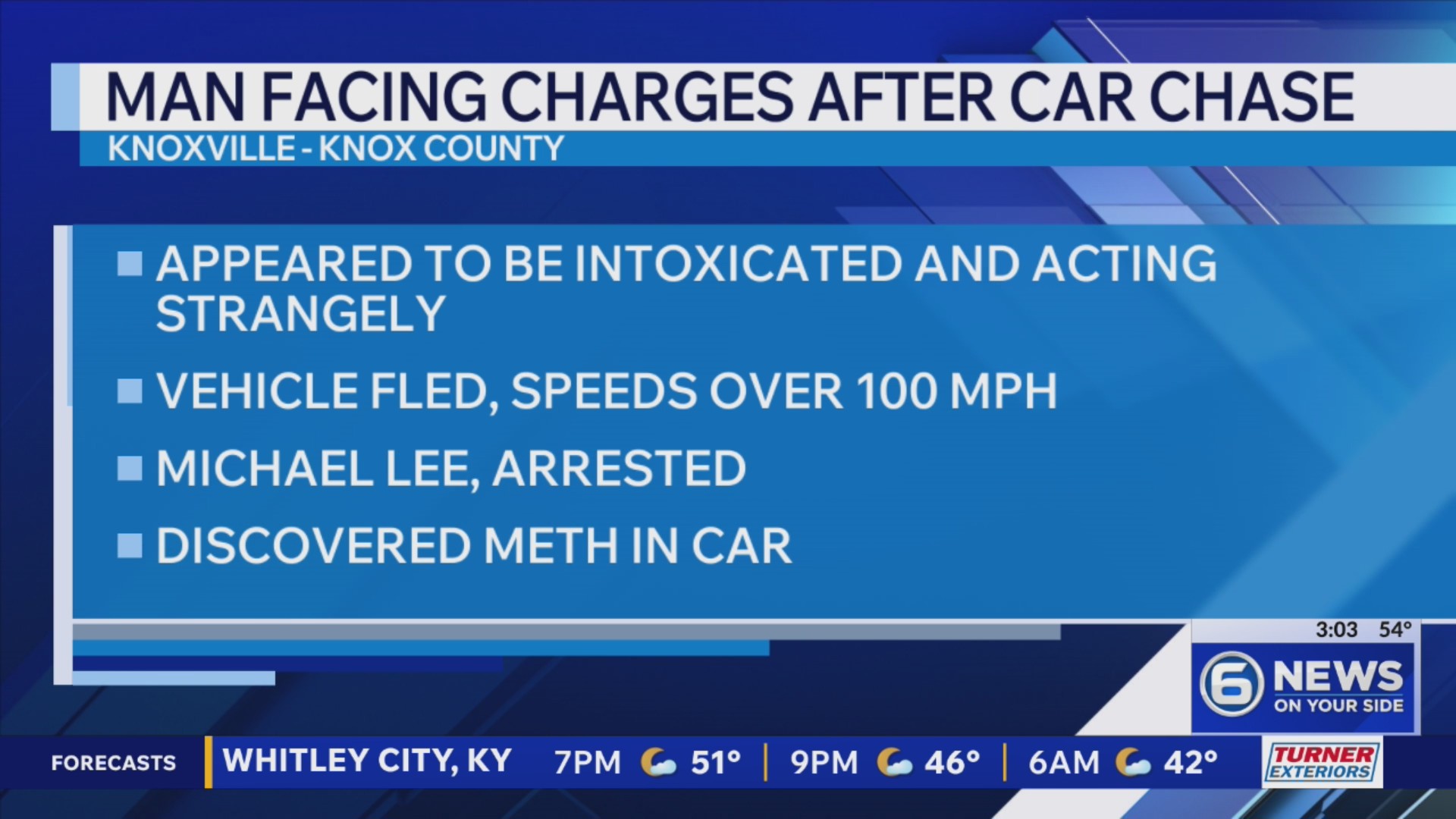 Knoxville man accused of leading deputies 28-minute pursuit, hitting ...