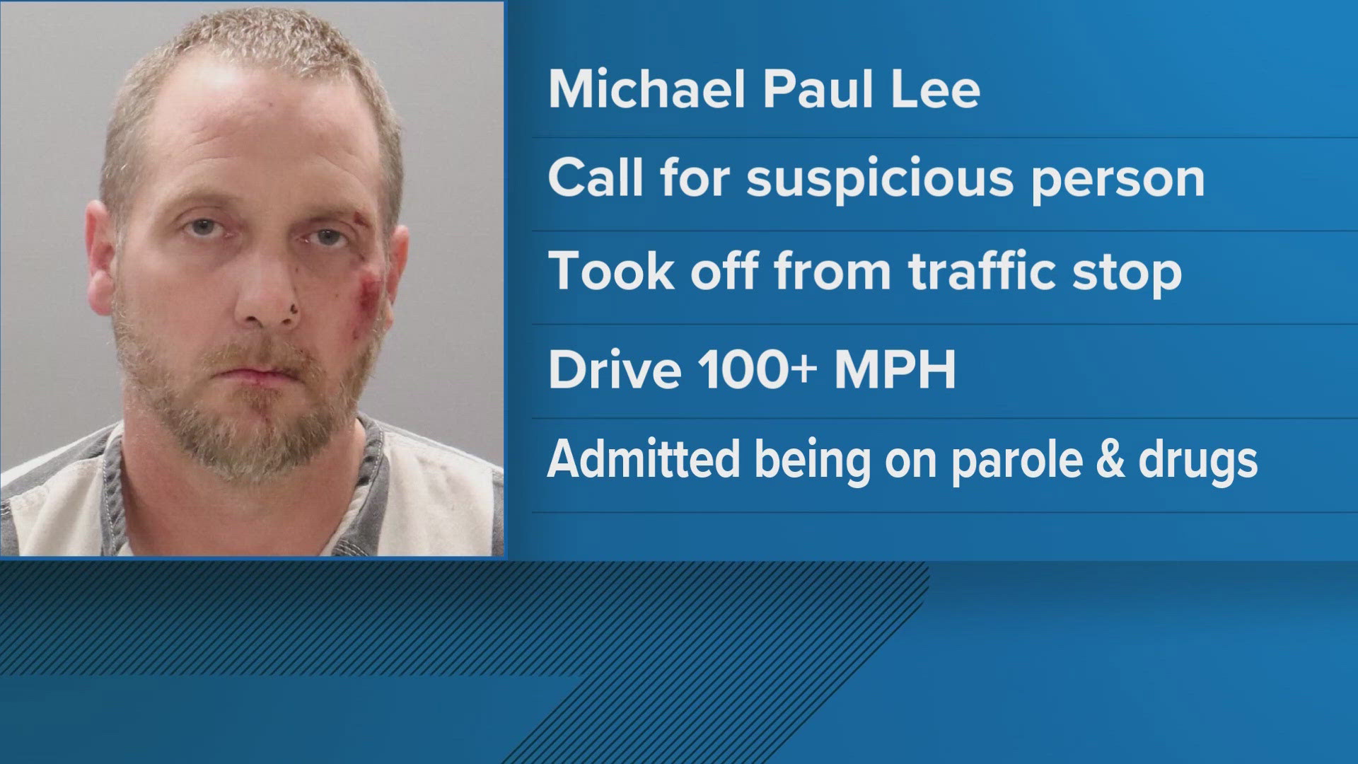 Officials: Man facing several charges after 100 mph chase in West Knoxville