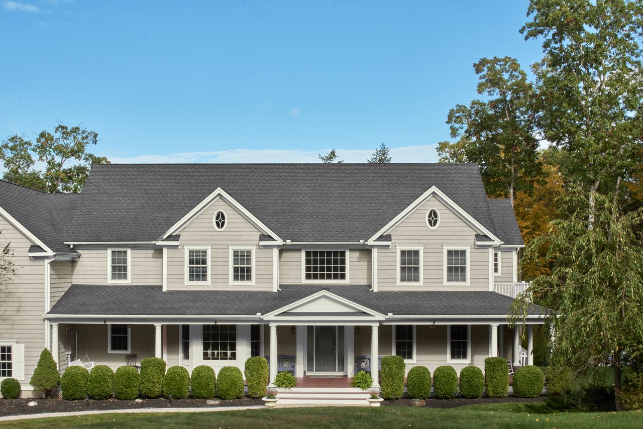 House with Revere Pewter siding