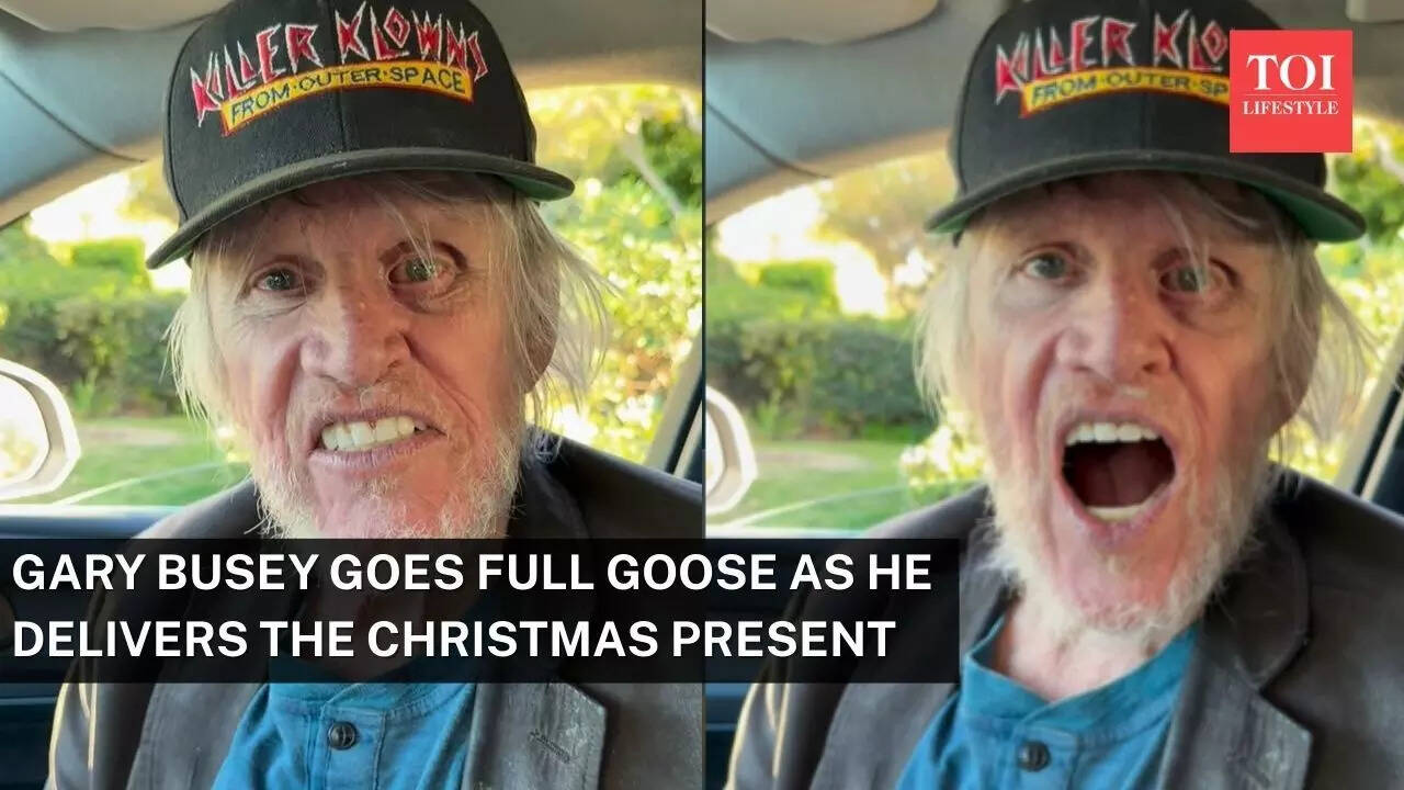 Viral on Instagram Gary Busey’s bizarre 'Christmas present' video