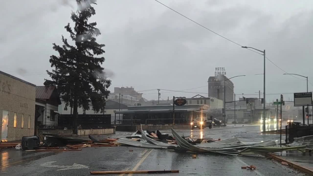 Viewer submitted photos of damage from Wednesday's storm
