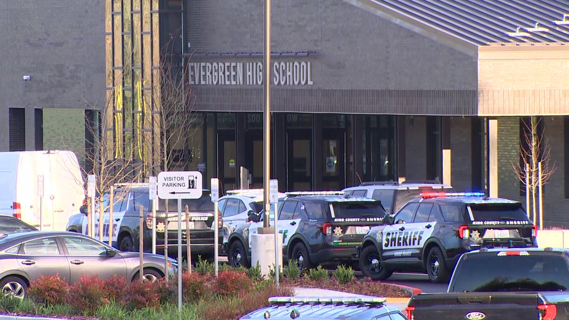 2 students arrested after lockdown at Evergreen High School