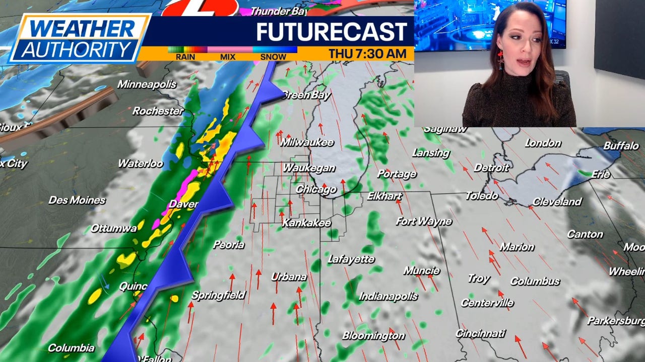 Chicago weather: A strong cold front will usher in a quick cold snap by ...