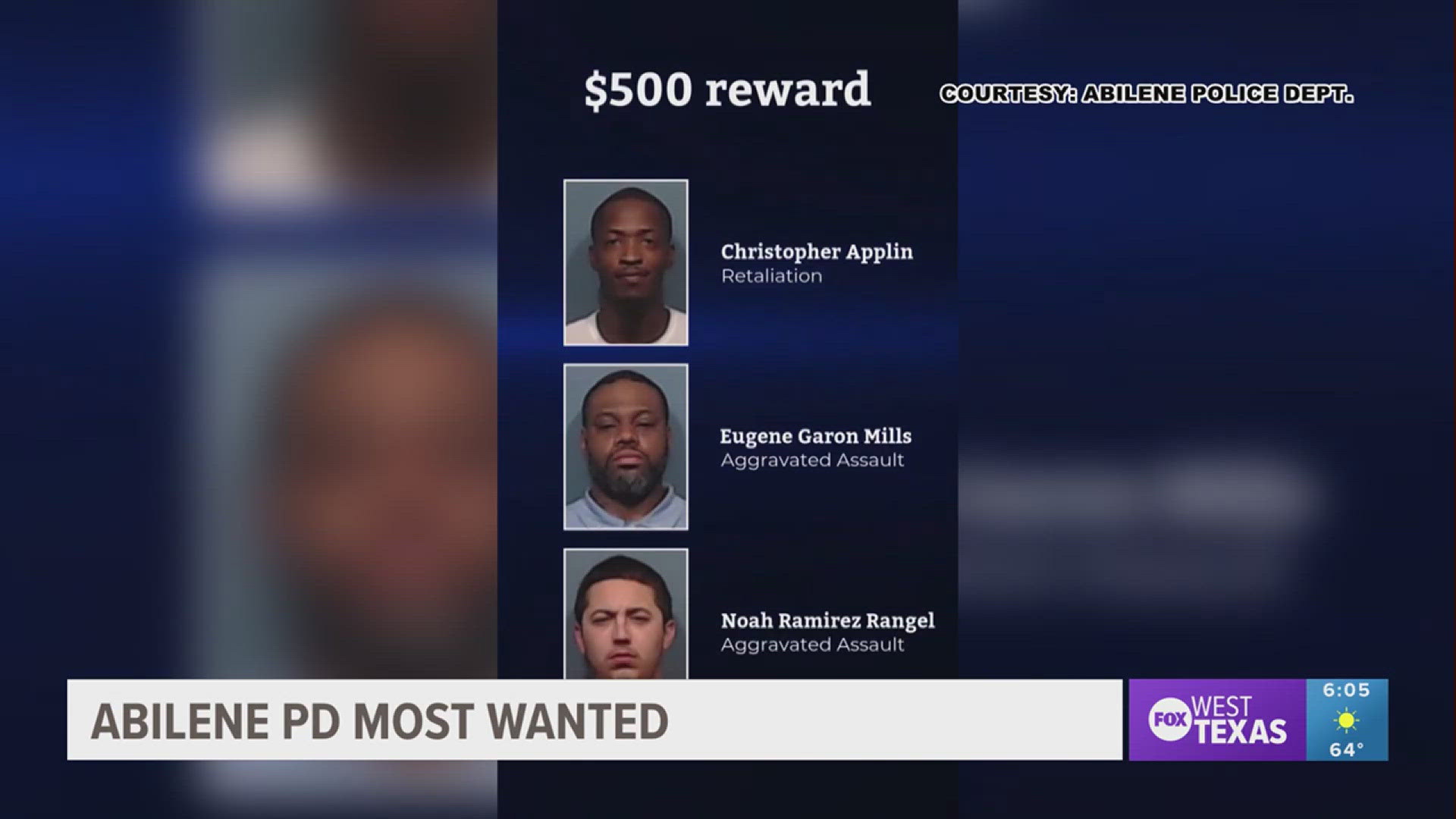 Abilene PD updates its most wanted list - 12/17/2025