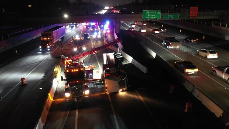 Suspect in stolen dump truck arrested after chase ends in crash on ...