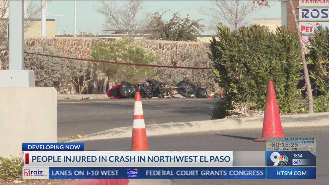 1 man dead after vehicle, motorcycle crash in Northwest El Paso