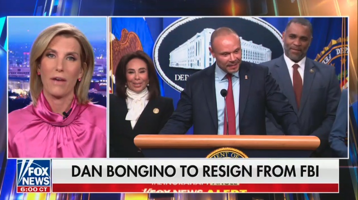 Laura Ingraham shades former Fox colleague for quitting FBI to get back ...