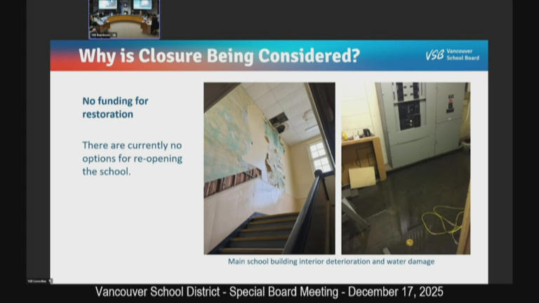 Vancouver School Board votes to close Sir Guy Carleton Elementary School